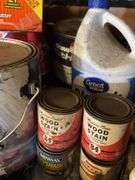 Variety of Paints and Stains