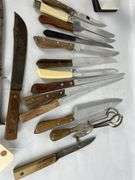 Box Lot of Kitchen Utensils and Knives