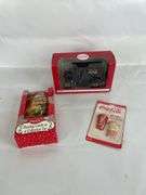 Coca-Cola Collectibles: Playing Cards, Memo Holders, and 1917 Ford Model T Diecast Car