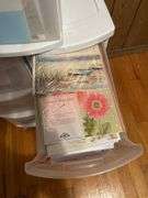 Holiday Card Collection with Drawer Organizers
