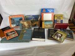 Puzzles, Atlas, Encyclopedia, Dictionaries and Books Collection