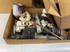 Miscellaneous Plumbing Supplies Lot - PVC Pipes & Fittings