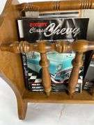 Magazine Rack with Assorted Magazines