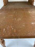 Wooden Side Table and Two Sterlite Drawer Storage Units