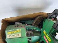 Lot of Weed Eater Motors & Garden Tools