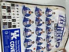 Kentucky Wildcats Poster Lot with Belt Buckles