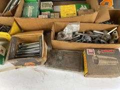 Assorted Bolts, Screws, Anchors and Fasteners