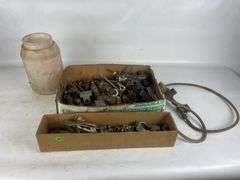 Collection of Brass Fittings and Metal Parts