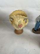 Boxes of Assorted Figurines, Clock, and Decorative Items