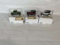 Chevy 1/32 Scale Model Car Collection - 1915, 1918, 1926 - with COAs