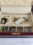 Jewelry Box with Costume Jewelry