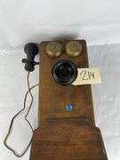 Western Electric Co 317B Hand Crank Wall Mount Telephone
