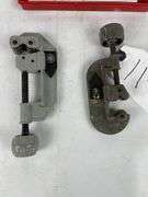 Pipe cutters and flaring tool