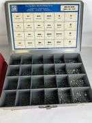 Four Bolt Bins with Assorted Bolts and Fasteners
