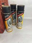 Mixed Lot of Automotive Lubricants, Oil, and Brake Cleaner