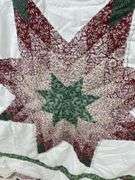 Handmade Star Pattern Quilt - 86x82 inches