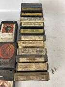 Assorted Lot of 16 Eight-Track Tapes
