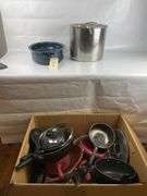 Large Assortment of Cookware: Pots, Pans, Skillets & Roasting Pan