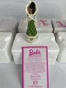 Set of Three Avon Barbie Collectibles Flower Boxes