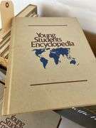 Set of Young Students Encyclopedia Books