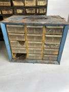 Lot of 5 Bolt Bins with Contents