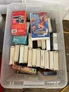 Large Collection of Disney VHS Tapes and DVDs