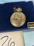 Arnex Richard M. Mears & Co Pocket Watch with Train Design