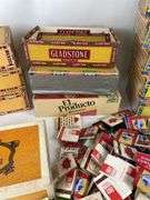 Cigar Boxes and Matchbook Collection