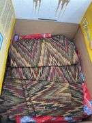 Sewing Lot: Polyester Batting, Shams, and Various Fabrics