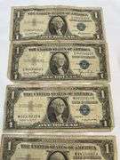 Lot of 6 Silver Certificate $1 Bills