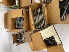 Boxes of Assorted Fasteners