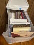 Holiday Card Collection with Drawer Organizers