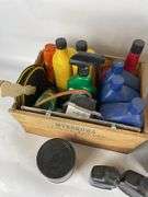 Automotive Fluids and Cleaners with WYBOROWA Wooden Box