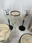 Mixed Lot of Drinking Glasses, Thermal Cups, and Home Goods