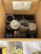 Box and Jars of Assorted Screws