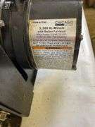 REW 5500 lb Winch with Roller Fairlead