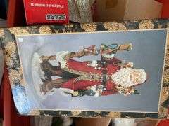 Christmas Holiday Decor Lot: Ornaments, Tree, Decor