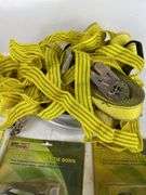 Lot of Ratchet Tie Downs: Yellow and Orange