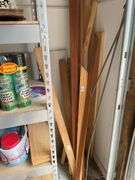 Garage Shelf with Assorted Items
