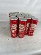 Lot of 13 Empty Pringles Cans