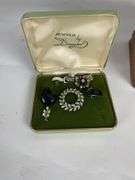 Jewelry Box with Costume Jewelry and Jewelry by Danlee Box
