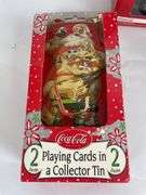 Coca-Cola Collectibles: Playing Cards, Memo Holders, and 1917 Ford Model T Diecast Car