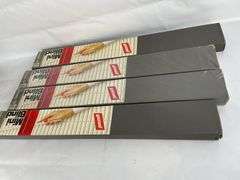 Lot of 6 Vinyl 1-inch Mini Blinds