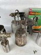 Lot of 6 Paint Spray Guns