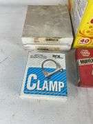 Assorted Muffler Clamps - Various Sizes