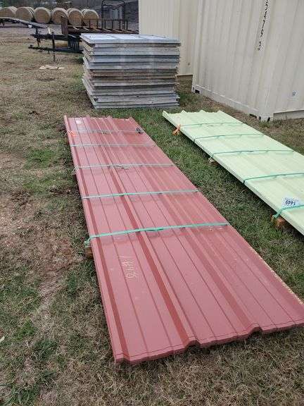 30 sheets  12' Tin red- 2 sheets image