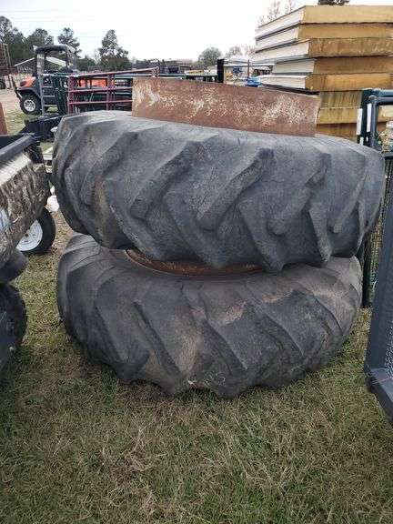 2 Rear Tractor Tires image