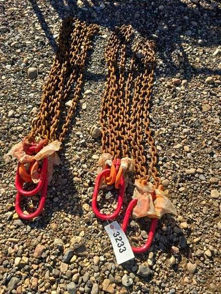 (4) 5/16 lifting chains grade 80 image