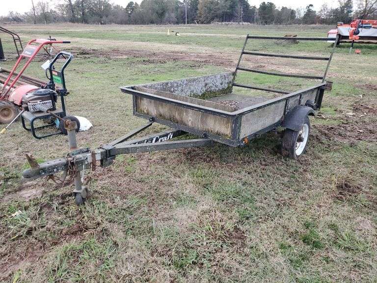 4x6 Trailer NO TITLE W/GATE image