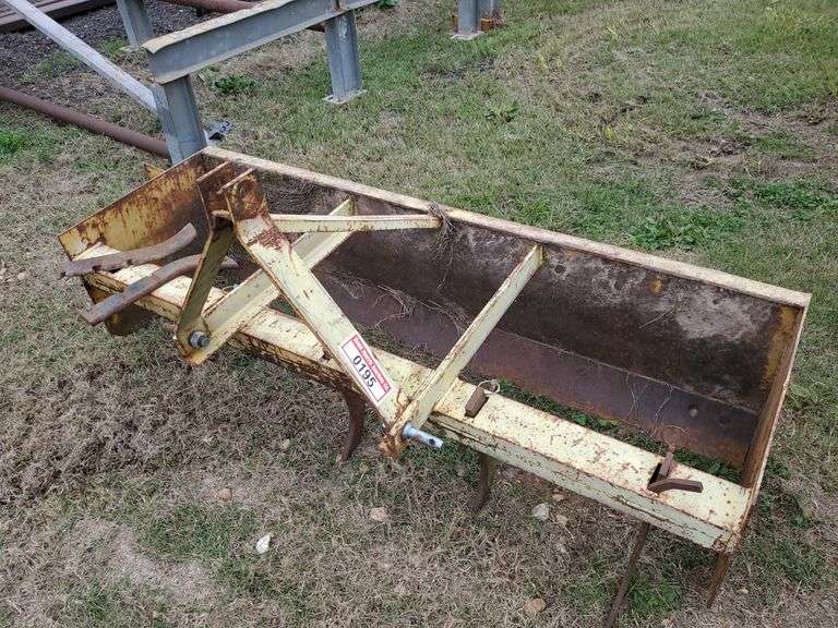 box blade 6' yellow image